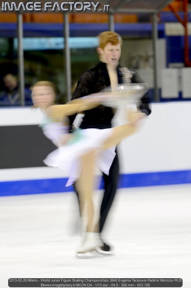 2013-02-28 Milano - World Junior Figure Skating Championships 3840 Evgenia Tarasova-Vladimir Morozov RUS.jpg